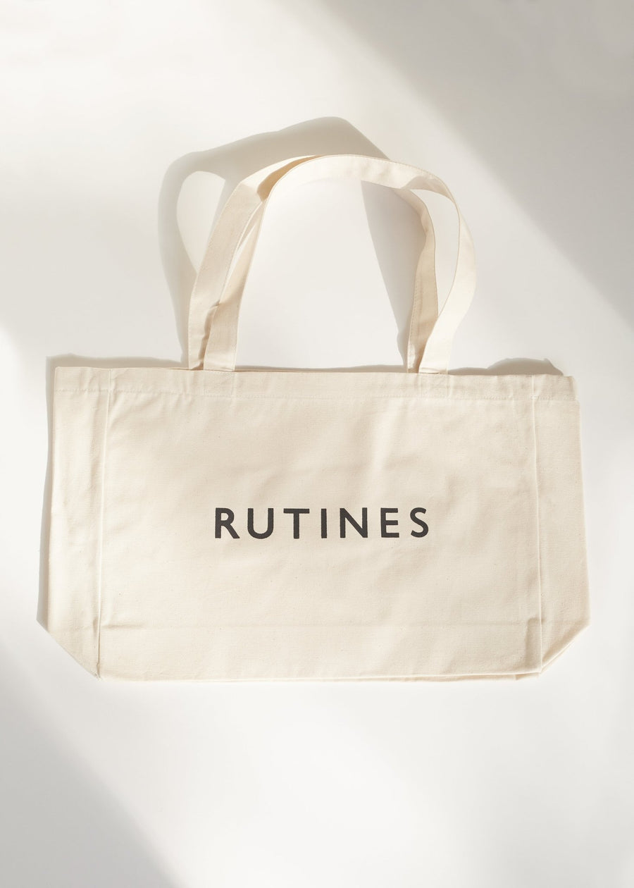 Heavy weight cotton tote bag - Rutines
